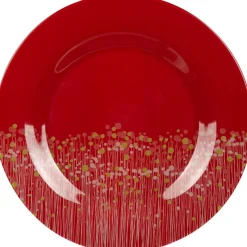 Gifi Vaisselle Et Accessoires De Table^Assiette plate Luminarc rouge Flowerfield