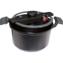 Gifi Petit Électroménager^Autocuiseur basse pression Russell Hobbs noir et rouge 5L