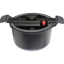 Gifi Petit Électroménager^Autocuiseur basse pression Russell Hobbs noir et rouge 5L