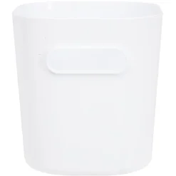 Bac de rangement avec poignée blanc^Gifi Clearance