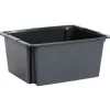 Best Bac de rangement gris 22 L Rangement