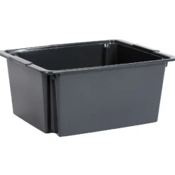Best Bac de rangement gris 22 L Rangement