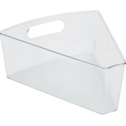 Gifi Rangement De Cuisine^Bac de rangement triangulaire transparent pour frigo 3L