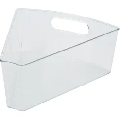 Gifi Rangement De Cuisine^Bac de rangement triangulaire transparent pour frigo 3L