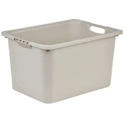 Bac plastique beige Rangement