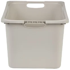 Bac plastique beige Rangement