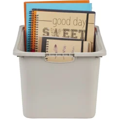 Bac plastique beige Rangement