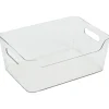 Gifi Rangement De Cuisine^Bac rangement frigo 5L plastique transparent 27,2x18,7xH11cm