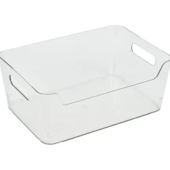 Gifi Rangement De Cuisine^Bac rangement frigo 5L plastique transparent 27,2x18,7xH11cm