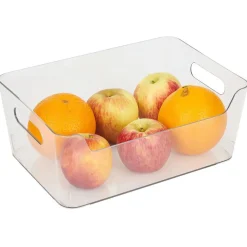 Gifi Rangement De Cuisine^Bac rangement frigo 5L plastique transparent 27,2x18,7xH11cm