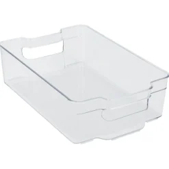 Gifi Rangement De Cuisine^Bac rangement frigo 5,8L plastique transparent 32,5x21,5xH9cm