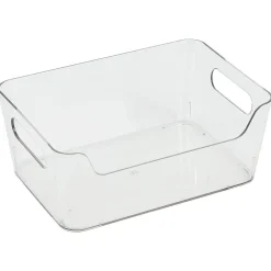 Gifi Rangement De Cuisine^Bac rangement frigo 2L plastique transparent 20,5x14xH8,5cm