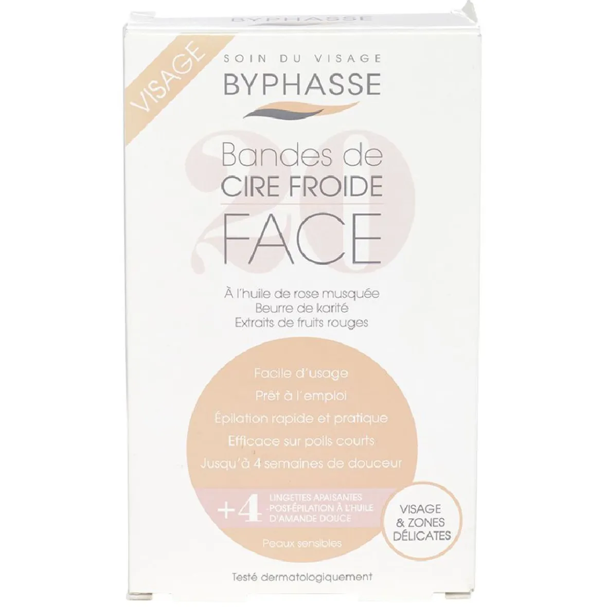 Bande de cire froide visage X20^Gifi New