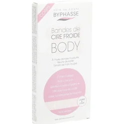 Bande de cire froide x24 jambes et corps peaux sensibles^Gifi Discount