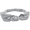 Bandeau dessus tressé uni gris^Gifi Hot