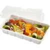 Gifi Conservation Alimentaire^Barquette avec couvercle jetable x4