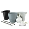 Gifi Rangement De Cuisine^Barre à suspendre et 3 pots amovibles