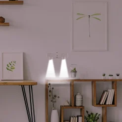 Barre LED avec détecteur de mouvement blanc^Gifi New
