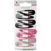 Barrette clic clac enfant métal uni x8^Gifi Hot