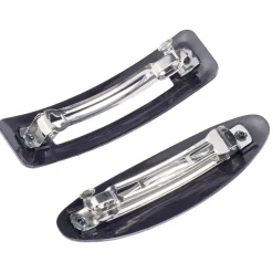 Barrette noire L9,5cm x2^Gifi Outlet