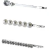 Barrette strass gris argenté x3^Gifi Best