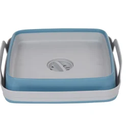 Bassine rétractable bouchon évideur grise et bleue Nettoyage Et Entretien