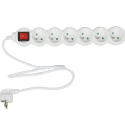 Bloc multiprise blanc L. 75 cm^Gifi Clearance