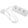 Bloc multiprise filaire blanc 3x16A - L75cm^Gifi Online