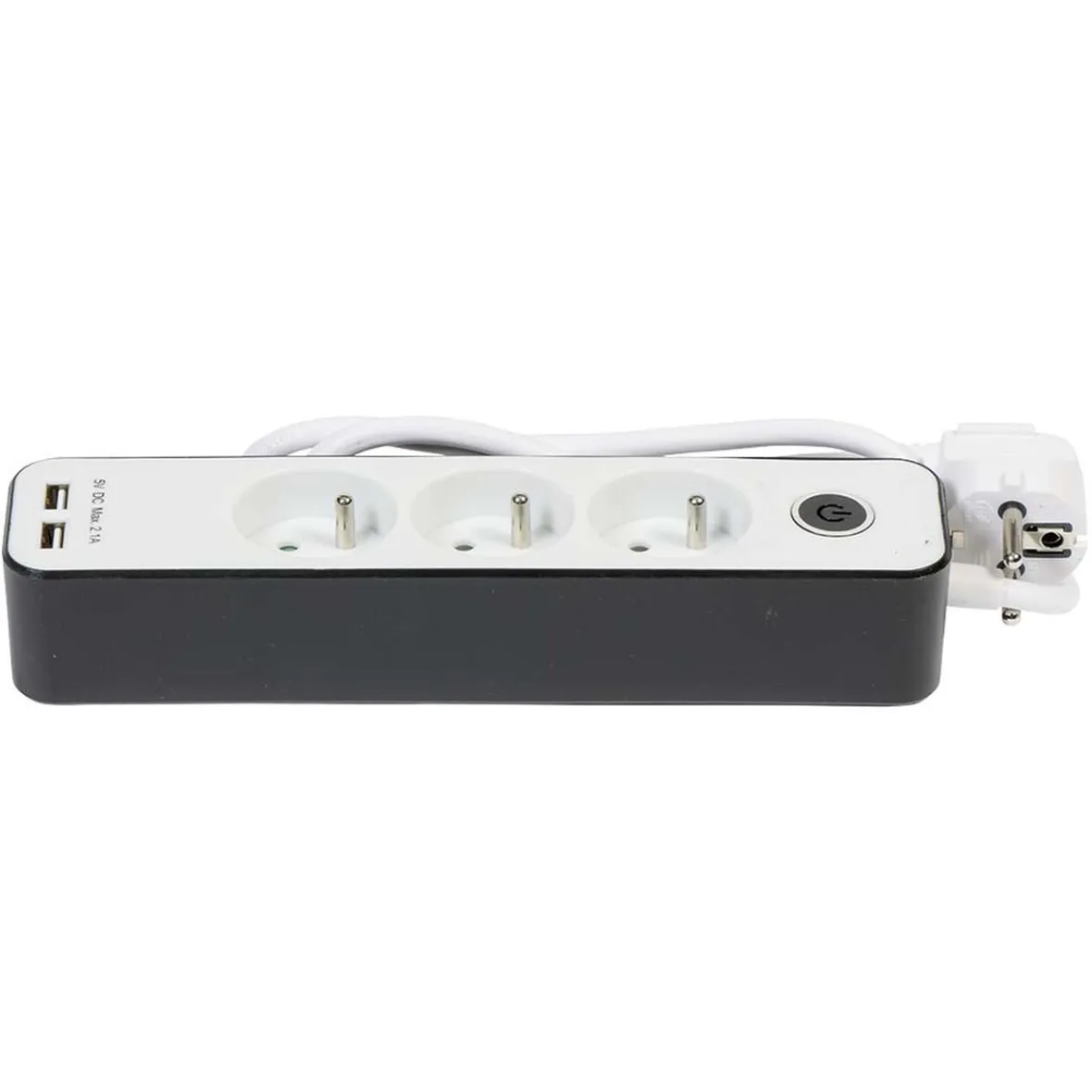 Bloc multiprise x3 port usb x2 interrupteur et protection enfant^Gifi Online