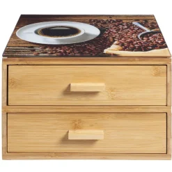 Gifi Rangement De Cuisine^Bloc tiroirs à dosettes 2 niveaux