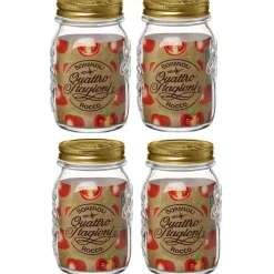 Gifi Conservation Alimentaire^Bocal à stériliser 500 ml x 4