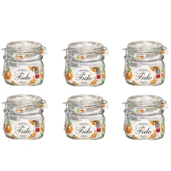 Gifi Conservation Alimentaire^Bocal de conserve fermeture à clapet 500 g x 6