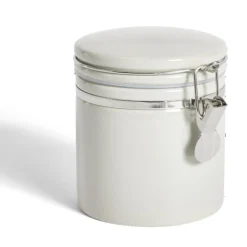 Gifi Conservation Alimentaire^Bocal en céramique avec clip en métal Ø10xH13cm