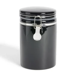 Gifi Conservation Alimentaire^Bocal en céramique avec clip en métal Ø10xH16,5cm