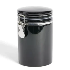 Gifi Conservation Alimentaire^Bocal en céramique avec clip en métal Ø10xH16,5cm