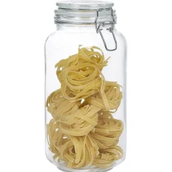 Gifi Conservation Alimentaire^Bocal en verre avec couvercle à charnière 2,2 L