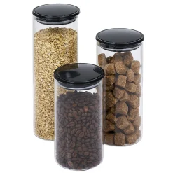 Gifi Conservation Alimentaire^Bocal en verre avec couvercle x3