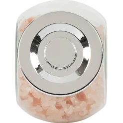 Gifi Conservation Alimentaire^Bocal en verre incliné 200ml avec couvercle en plastique à visser x2