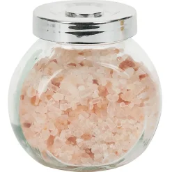 Gifi Conservation Alimentaire^Bocal en verre incliné 200ml avec couvercle en plastique à visser x2