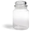 Gifi Conservation Alimentaire^Bocal en verre transparent avec couvercle hermétique 800ml - H.17cm