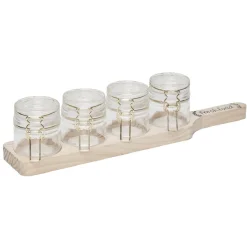 Gifi Conservation Alimentaire^Bocal encastrable x4 avec planche de service