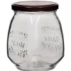 Gifi Conservation Alimentaire^Bocal hermétique transparent vintage petit modèle