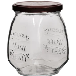 Gifi Conservation Alimentaire^Bocal hermétique transparent vintage petit modèle