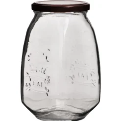 Gifi Conservation Alimentaire^Bocal hermétique transparent vintage petit modèle