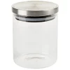 Gifi Conservation Alimentaire^Bocal hermétique verre transparent couvercle métal silicone