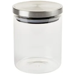 Gifi Conservation Alimentaire^Bocal hermétique verre transparent couvercle métal silicone