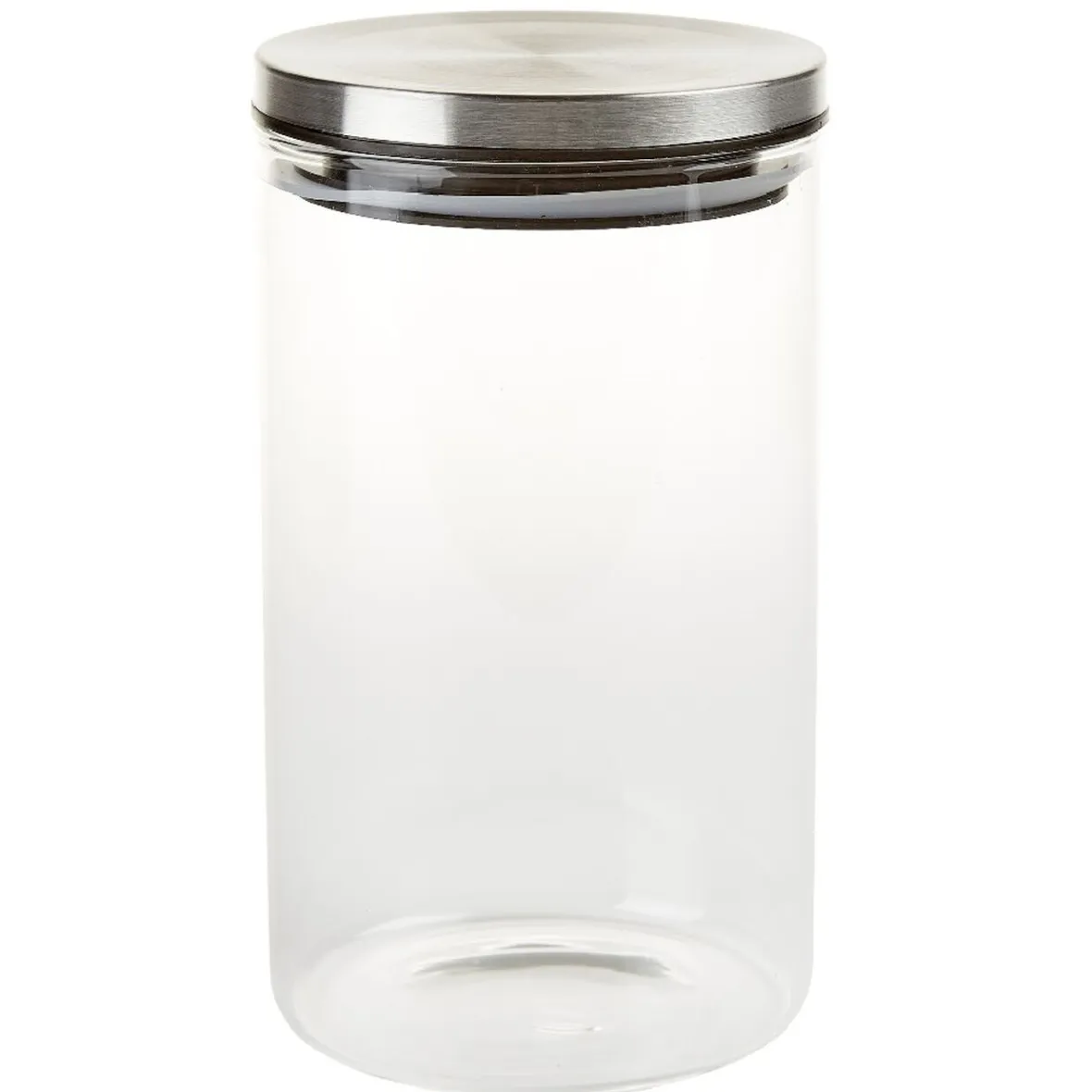 Gifi Conservation Alimentaire^Bocal hermétique verre transparent couvercle métal silicone