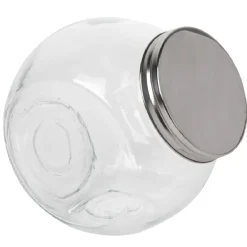 Gifi Conservation Alimentaire^Bocal incliné verre couvercle métal 2 L