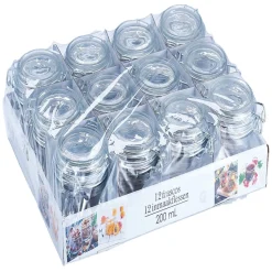 Gifi Conservation Alimentaire^Bocal rond hermétique transparent x12
