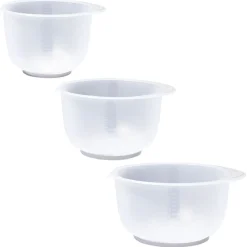Gifi Préparation Culinaire^Bol à mixer antidérapant x3 transparent